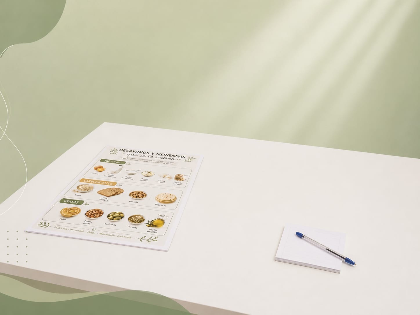 Educación alimentaria - desayunos y meriendas saludables